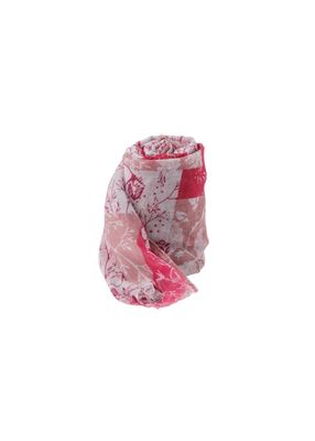 Pañuelo Estampado Jean Fucsia Id