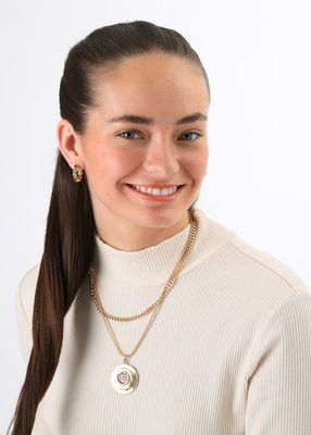 Imagen 2 del producto Collar Corto Sol Dorado I-D