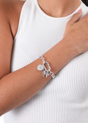 Imagen 2 del producto Pulsera Iconos Plateado Humana