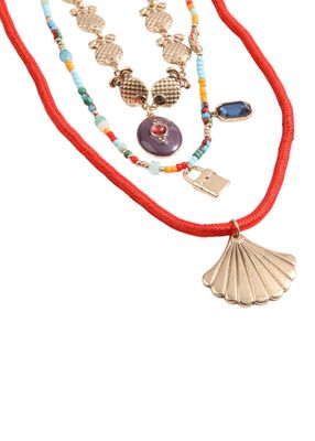 Collar Largo Sea Fish Dorado Humana