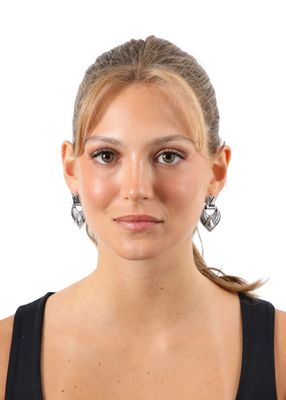 Imagen 2 del producto Aros Mediano Ania Plateado Humana