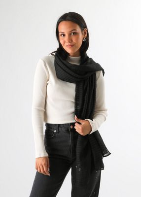 Imagen 2 del producto Pañuelo Liso Enio Negro Humana