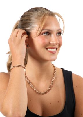 Imagen 2 del producto Collar Corto Sabah Dorado Humana