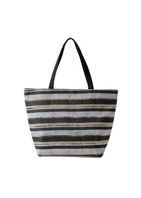 Cartera Tote Trento Negro Playa ID