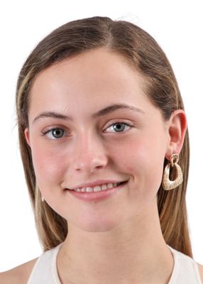 Imagen 2 del producto Aros Mediano Veet Dorado Humana