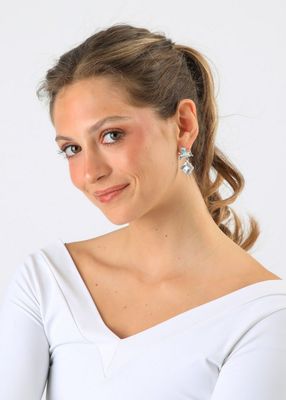 Imagen 2 del producto Aros Medianos Juna Plateado Humana