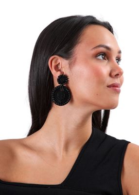 Imagen 2 del producto Aros Atenea Negro Humana