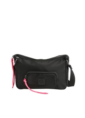 Cartera Bandolera Burgos Nylon Negro ID