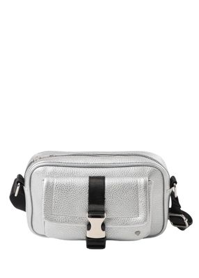 Cartera Cruzada Coimbra Silver Plateada i-D