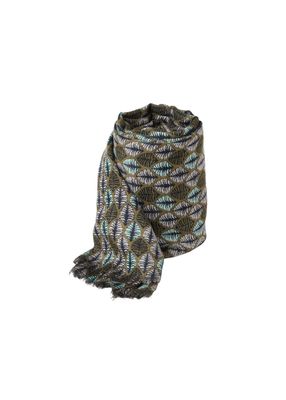 Pañuelo Estampado Celia Verde Humana