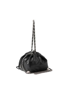 Imagen 2 del producto Cartera Bandolera Caty Ecocuero Negro Humana