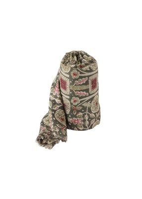 Pañuelo Estampado Daisy Verde Humana