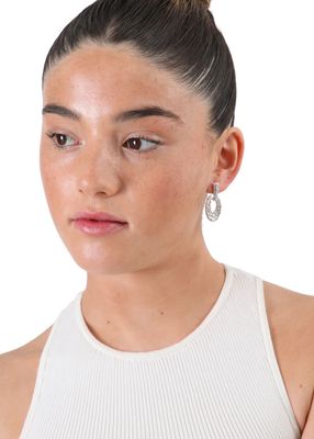 Imagen 2 del producto Aros Sarai Plateado ID