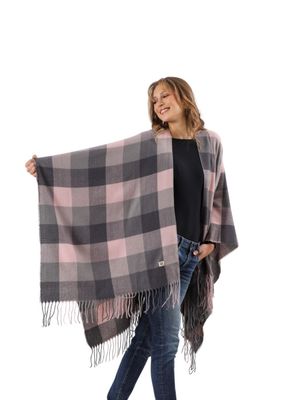 Imagen 2 del producto Poncho Gisa Rosado Humana