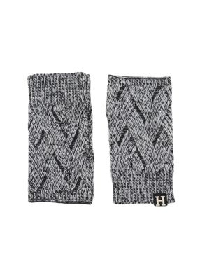 Guante Lana Jazmín Negro Humana