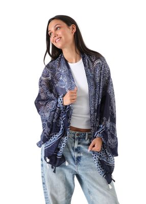 Imagen 2 del producto Pañuelo Estampado Minori Azul Id