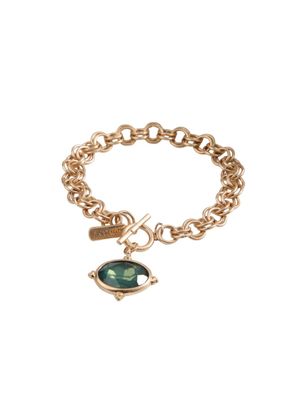 Imagen 1 del producto Pulsera Blanda Esmeral Dorado Humana
