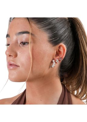 Imagen 2 del producto Set de Aros Doble Espiga Dorado Humana