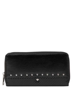 Billetera Grande Snake Negra i-D