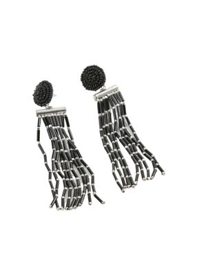 Aros Largo Valencia Negro Humana