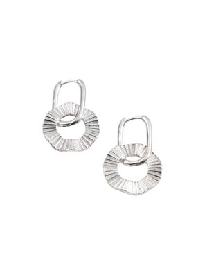 Imagen 1 del producto Argollas Soledad Plateado ID