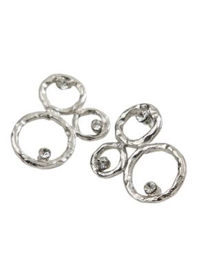 Imagen 1 del producto Aros Mediano Cali Plateado Humana