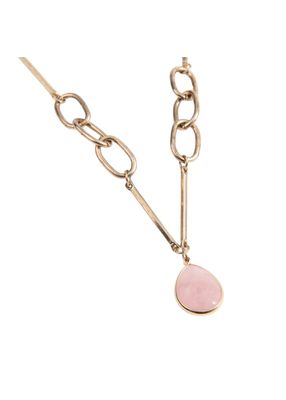 Collar Corto Pink Dorado Humana