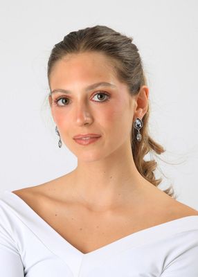 Imagen 2 del producto Aros Medianos Keli Plateado Humana