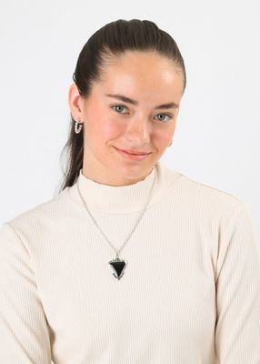 Imagen 2 del producto Collar Corto Lina Plateado I-D