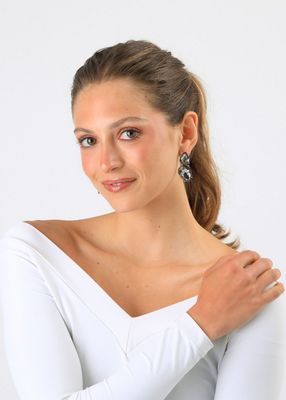 Imagen 2 del producto Aros Medianos Gala Plateado Humana