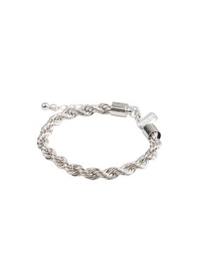 Pulsera Blanda Twist Plateada Humana