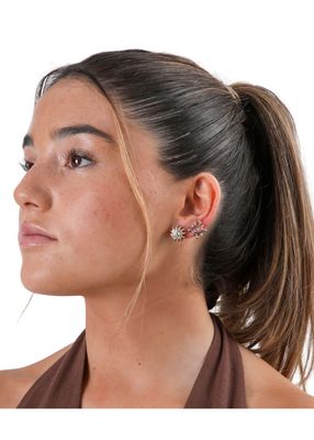 Imagen 2 del producto Set de Aros Ole Dorado Humana