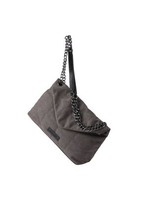 Imagen 2 del producto Cartera Hombro Vitta Canvas Gris Humana