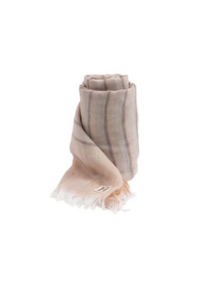 Pañuelo Liso Iker Lineas Beige Humana