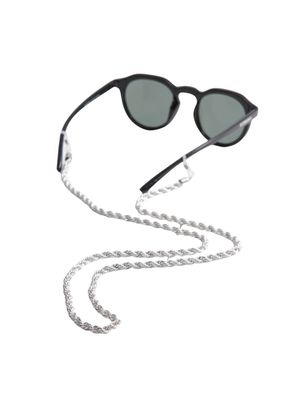 Strap Cadena Trenzada Plateado Humana