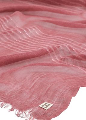 Imagen 2 del producto Pañuelo Liso Gonzo Bordado Burdeo Humana