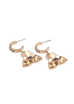 Aro Argolla Bloom Dorado Humana