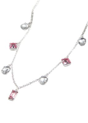 Collar Ele Plateado ID