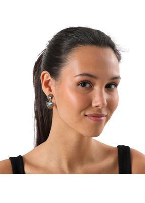 Imagen 2 del producto Aros Mediano Gabby Dorado Humana