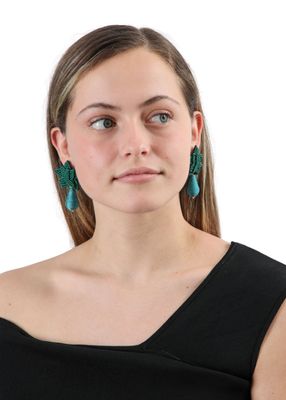 Imagen 2 del producto Aros Mediano Jungle Verde Fiesta Humana