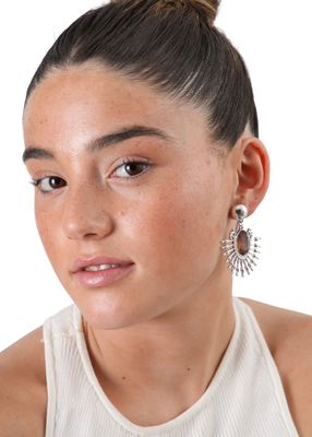 Imagen 2 del producto Aros Joaquina Plateado ID