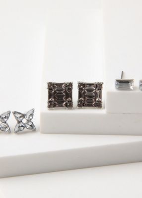 Imagen 1 del producto Set De Aros Itzel Plateado Humana