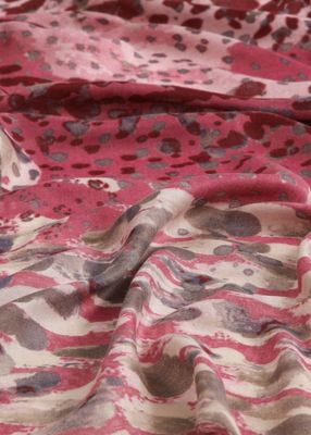 Imagen 2 del producto Pañuelo Estampado Nereo Burdeo Humana