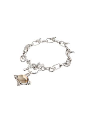 Pulsera Blanda Link Plateado Humana