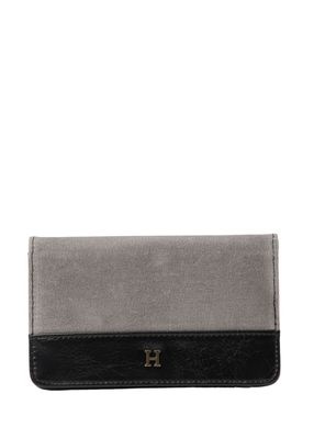 Billetera Chica Rombos Negra Humana