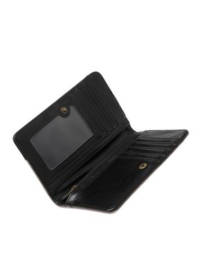 Imagen 2 del producto Billetera Chica Rombos Negra Humana