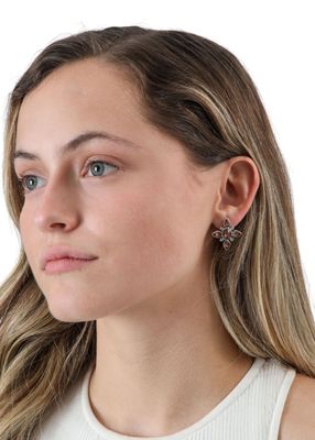 Imagen 2 del producto Aros Pegado Point Plateado Humana