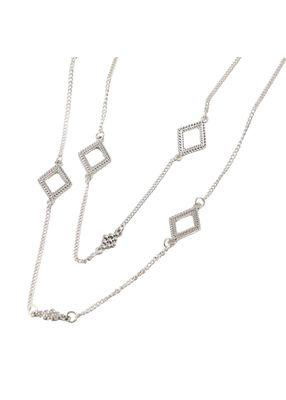 Collar Corto Titi Plateado I-D