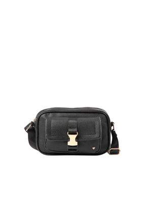 Cartera Cruzada Oporto Black Negra i-D
