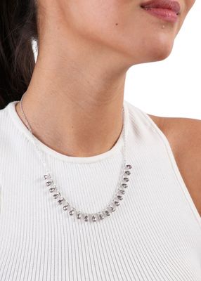 Imagen 2 del producto Collar Corto Cadena Plateado Humana